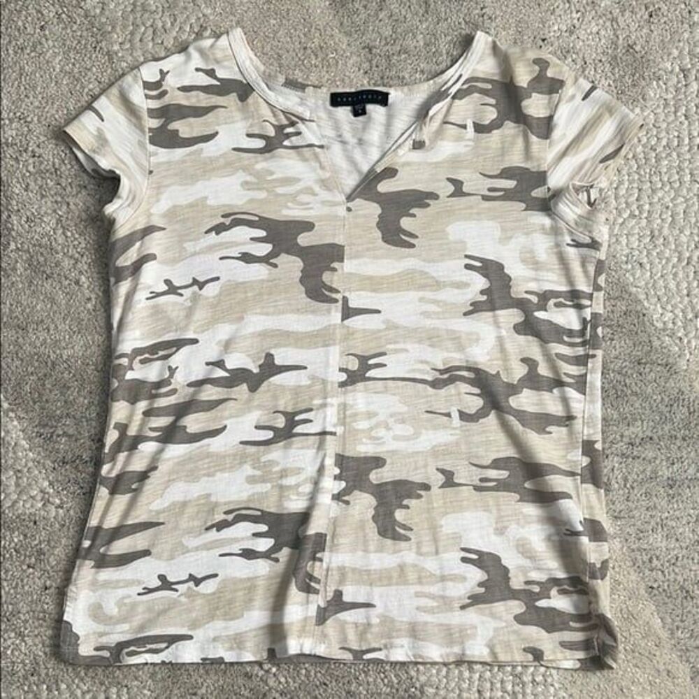 Sanctuary Gray Fitted Short Sleeve T-Shirt